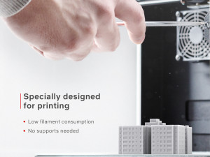 3d print miniature building rb-us-ny-030 Model Cetak 3D