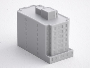 3d print miniature building rb-us-ny-033 3D Print Model
