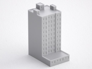 3d print miniature building rb-us-ny-035 Modèles 3D en vedette