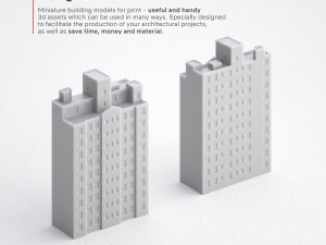 3d print miniature building rb-us-ny-036 3D Print Model