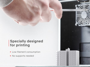 3d print miniature building rb-us-ny-038 3D 프린트 모델