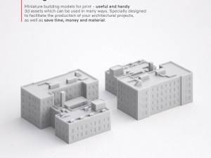 3d print miniature building rb-us-ny-043 3D Print Model