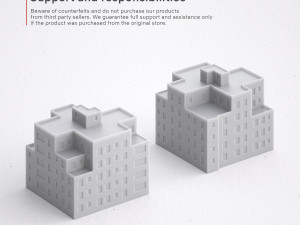 3d print miniature building rb-us-ny-045 3D 打印模型