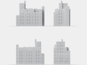 3d print miniature building rb-us-ny-046 3D Print Model