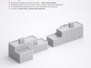 free 3d print miniature building rb-us-ny-047 3D-Druckmodell