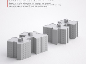 3d print miniature building rb-us-ny-054 Modelo de impresión 3D