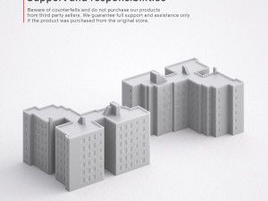 3d print miniature building rb-us-ny-057 3D 打印模型