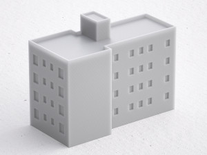 3d print miniature building rb-us-ny-059 Modelo de impresión 3D