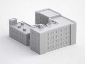 3d print miniature building rb-us-ny-064 3D 打印模型