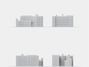 3d print miniature building rb-us-ny-064 3D 打印模型