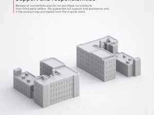 3d print miniature building rb-us-ny-064 3D 打印模型