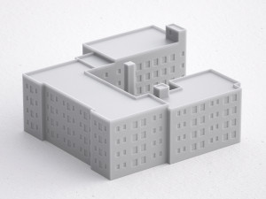 3d print miniature building rb-us-ny-065 Model do druku 3D