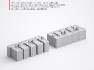 3d print miniature building rb-us-ny-067 Model Cetak 3D