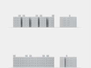3d print miniature building rb-us-ny-067 Model Cetak 3D