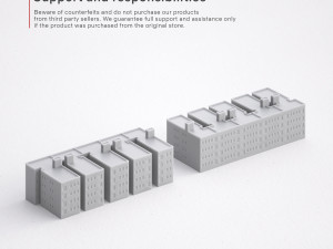 3d print miniature building rb-us-ny-067 Model Cetak 3D