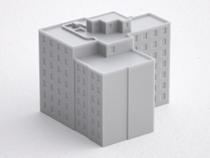3d print miniature building rb-us-ny-069 3D Print Model