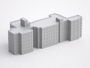 3d print miniature building rb-us-ny-072 3D Принт Модель