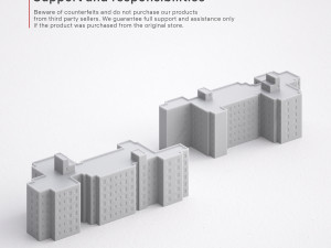3d print miniature building rb-us-ny-072 3D Принт Модель