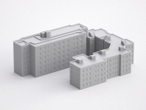 3d print miniature building rb-us-ny-075 3D Принт Модель