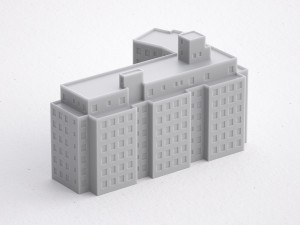 3d print miniature building rb-us-ny-077 3D 打印模型
