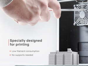 3d print miniature building rb-us-ny-077 3D-printmodel