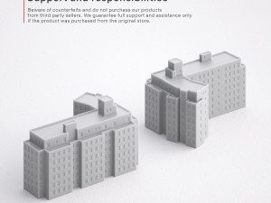 3d print miniature building rb-us-ny-077 3D-printmodel