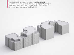 3d print miniature building rb-us-ny-078 3D-printmodel
