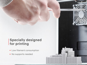 3d print miniature building rb-us-ny-081 Modelo de impresión 3D