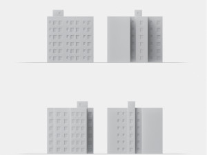 3d print miniature building rb-us-ny-082 3D-printmodel