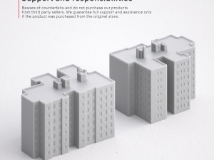 free 3d print miniature building rb-us-ny-087 Model do druku 3D