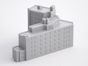 3d print miniature building rb-us-ny-090 Modello di stampa 3D