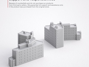 3d print miniature building rb-us-ny-090 3D प्रिंट मॉडल
