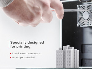 3d print miniature building rb-us-ny-091 3D-Druckmodell
