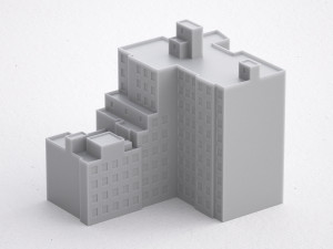 3d print miniature building rb-us-ny-092 3D Принт Модель