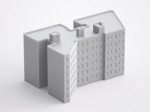 3d print miniature building rb-us-ny-093 3D-Druckmodell