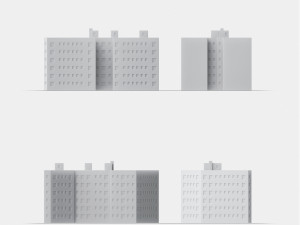 3d print miniature building rb-us-ny-093 Modèles 3D en vedette