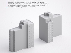 3d print miniature building rb-us-ny-096 3D Print Model