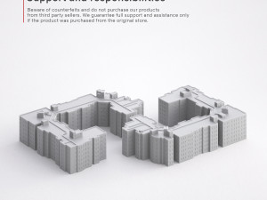 3d print miniature building rb-us-ny-097 3D Принт Модель