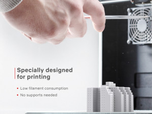 3d print miniature building rb-us-ny-099 Modèles 3D en vedette