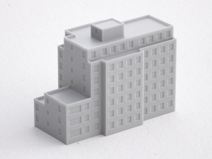 free 3d print miniature building rb-us-ny-100 3Dプリントモデル