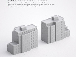 free 3d print miniature building rb-us-ny-100 3Dプリントモデル