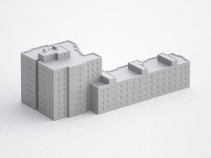 free 3d print miniature building rb-sp-md-003 3D Print Model