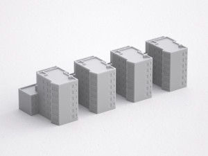 3d print miniature building rb-sp-md-006 Modello di stampa 3D
