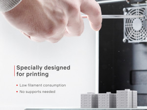 3d print miniature building rb-sp-md-007 3D 打印模型