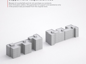 3d print miniature building rb-sp-md-007 3D 打印模型