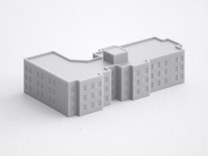 3d print miniature building rb-sp-md-008 3D 打印模型