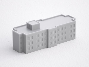 free 3d print miniature building rb-sp-md-009 Modello di stampa 3D