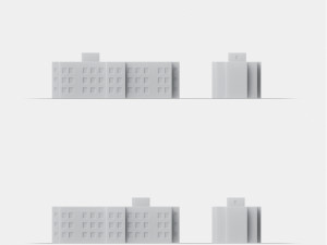 free 3d print miniature building rb-sp-md-009 Modello di stampa 3D
