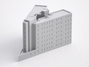 3d print miniature building rb-sp-md-010 3Dプリントモデル