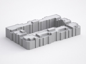 3d print miniature building rb-sp-md-012 Modelo de Impressão 3D